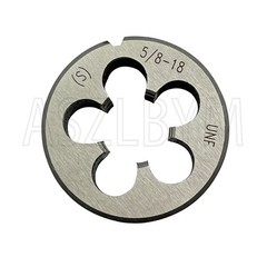 5/818 Tap And Die Set UNF Machine Thread Tap Round Thread Right Hand HSS