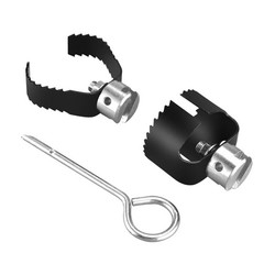 Drain Auger Cutter Set 3 Piece 1 3/16in 30mm For 48in Pipe Cleaning Grease Root