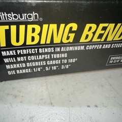 Pittsburgh Tubing Bender Black Metal, #3755 New Open Box