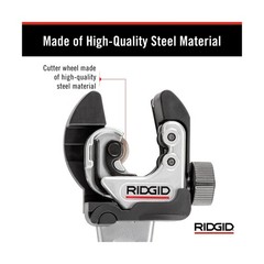 RIDGID 32573 Model 118 2-in-1 Close Quarters Tubing Cutter for 1/4&Prime; to 1-1/8&Prime;&hellip;
