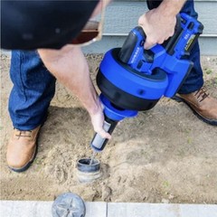 Kobalt 24v Max Cordless Drain Auger Kit w/ 4-Ah Battery & Charger (KDA 4024A-03)