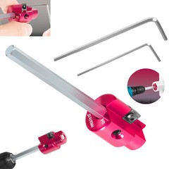 PPR50 1/2&Prime; Head Plastic Pipe Fitting Reamer & 1/4&Prime; Hex Shaft Fit for 1/2&Prime; Drills