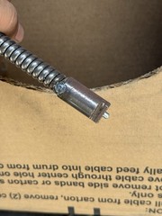 Ridgid 87592 C-44 IW Cable 1/2&Prime; x 50&prime; Solid Core Cable &ndash; New Unused