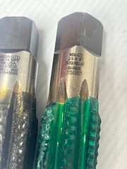 3/4&Prime; &ndash; 14 NPT Taper Pipe Tap Thread Cleaning Rethreading lot x2