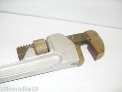 ⭐NEW⭐ Ampco W-212 Non Sparking Bronze Adjustable 14&Prime; Pipe Wrench SPARK PROOF