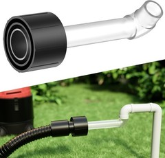 DIY AC Drain Cleaner Tool &ndash; Clear Visibility for Efficient Clog Removal &ndash; Black