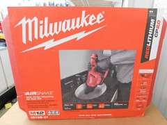 Milwaukee Drain Snake Cleaner Air Gun M12 Air Kit model 2572B-21 *NEW*