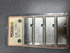 Ridgid 1/8 NPSM high speed unv pipe dies right hand 47845