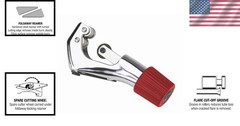 Hard Temper Tubing Cutter with Precision Blades