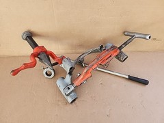 Rigid 311 Carriage With 360 Pipe Cutter, 341 Reamer & 312 Lever (Good Condition)