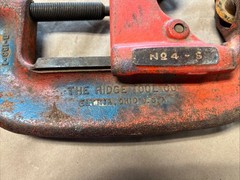 Ridgid 4-S 2 to 4 inch Pipe Cutter. Works Great. #104