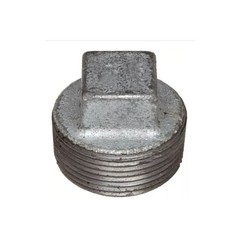 Malleable Fittings ZMGPL11 Plug 4&Prime; MPT 347�F Galvanized Malleable Iron