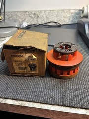 RIDGID 12-R HS-NPT-1/2 (37480) 1/2&Prime; Threader Die Head, HS RH, NPT