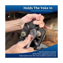Stainless Steel Pinion Yoke Wrench Tool for Loosening Pinion Flange and Nuts,&hellip;