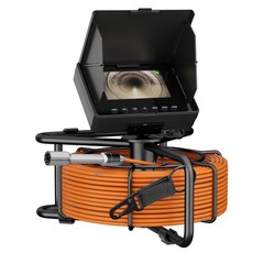 30M Sewer Pipe Inspection Camera, 17mm Drain Sewer Pipeline Industrial Endoscope