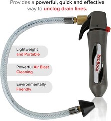 RedRock AC Drain Line Cleaner Tool | HVAC Condensate System Blaster, High