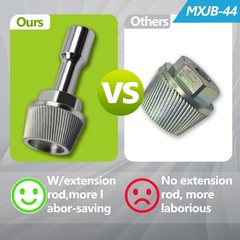 1.5&rdquo; Tub Drain Extractor with 1/2&rdquo; Socket Bathtub Remover Colourful Galvanized