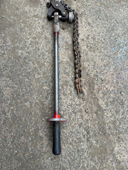RIDGID Model 206 Cast Iron Chain Soil Pipe Cutter