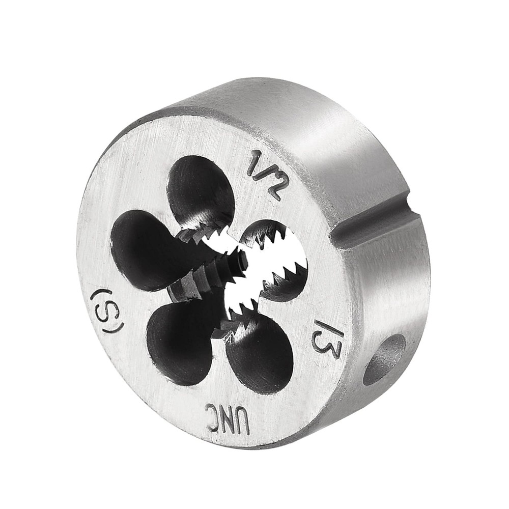 1/2-13 UNC Round Threading Dies 9SiCr Alloy Tool Steel Machine Thread 1 PCS