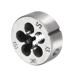 1/2-13 UNC Round Threading Dies 9SiCr Alloy Tool Steel Machine Thread 1 PCS