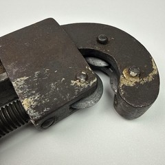 Antique 1880s Barnes Tool Co. No. 1 Heavy Duty 3 Wheel Pipe Cutter