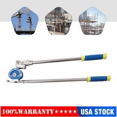 Manual Bending Tube Bender 1/2 inch Pipe Bending Capacity 180 Degrees Device US