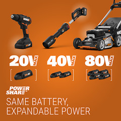 WX891L WORX Nitro 20V Power Share 25 ft. Cordless Drain Auger