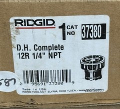 RIDGID 37380 12R 1/4&rdquo; NPT Complete Die Head NOS Pipe Threading Tool USA
