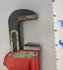 CRAFTSMAN 10&Prime; Heavy Duty Steel Pipe Wrench # 55676 USA
