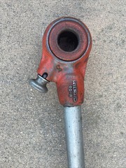 RIDGID OO-R Pipe Threader Ratchet with 3/4&Prime; Die 18-1/2&rdquo; Long handle USA Made