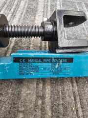 SWG-25 Manual Pipe Bender, 3/8&Prime; to 1&Prime; Bending Former, 0.8-2.0mm Wall Thickness