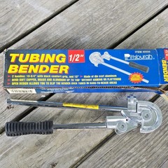 Pittsburgh 1/2 Tubing Bender for Copper Brass Aluminum Model 40556