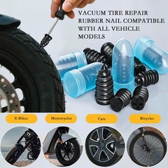 40Pcs Tire Repair Rubber Nail Kit for Car, Motorcycle, Truck