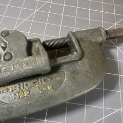 Pipe Cutter, Ridgid Heavy Duty, No. 2 1/8 To 2 In , Old School USA Made