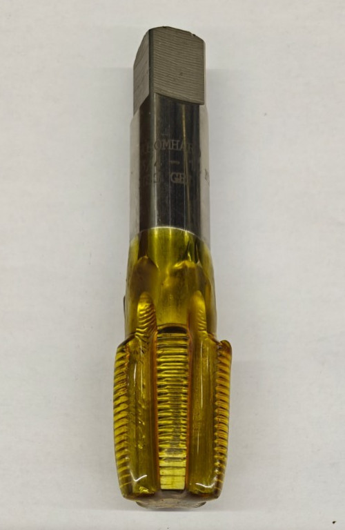 Kromhard 3/4&Prime;-14 NPT Pipe Tap HSS Ground Small Shank 5 Flutes USA