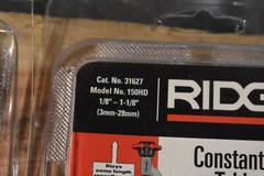 RIDGID 31627 150 Enclosed Feed Tubing Cutter H-D wheel (1/8&Prime; &ndash; 1-1/8&Prime;) Lot of 2
