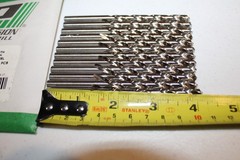 PRECISION TWIST DRILL 015602 #B HSS JOBBER DRILL BIT 4 &ldquo;L &ndash; QTY OF 11 &ndash; NEW