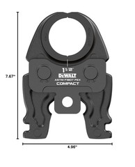 DEWALT Compact 1-1/2 Inch PEX F1807 Press Jaw DCE215112