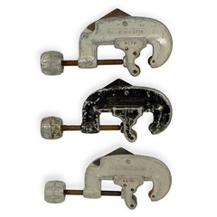Ridgid No. 20 5/8 in to 2 1/8 in OD Pipe Tube Cutter, 3 Pcs Made In USA