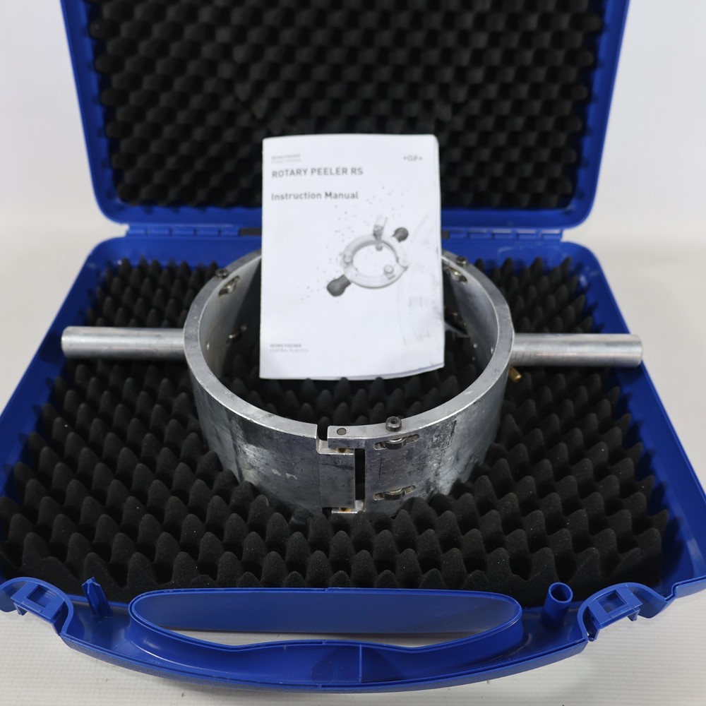 Georg Fischer Piping Systems RS Rotary Pipe Peeler 8&Prime; IPS HDPE Pipe Scraper Used
