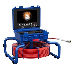 9inch Sewer Camera 50m/164ft Pipe Inspection Camera w/ 512hz Sonde Self Leveling