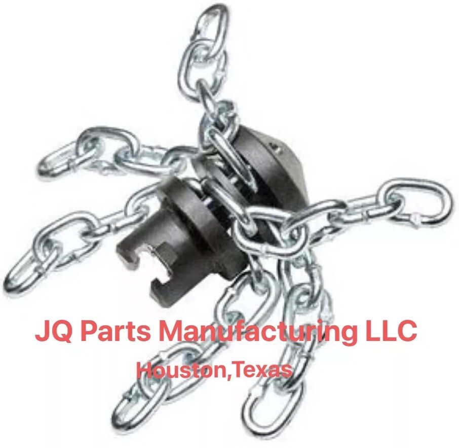 JQ Mfg. 63060 T-216 2&Prime; Chain Knocker for Ridgid K-400 & K-3800 3/8&rdquo; 1/2&rdquo; Cables