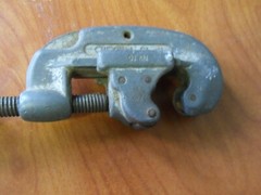 VINTAGE THE RIDGE TOOL CO. RIDGID NO. 00 3/16 TO 1 1/8&Prime; O.D PIPE CUTTER