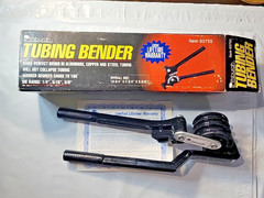 Pittsburgh Tubing Bender for Aluminum, Copper & Steele Tubing, item# 03755 NEW