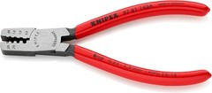KNIPEX 97 61 145 A Cable Link Crimping Pliers &ndash; Red and Silver Tools