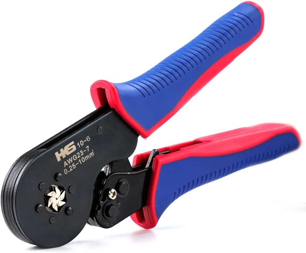 HKS Hexagonal Self-Adjusting Crimper for End-Sleeve Terminals AWG 23-7 Tool