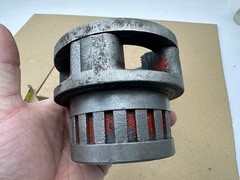 USED TOLEDO Made In USA #12 1-1/2&Prime; NPT DIE HEAD &ndash; DROP HEAD TYPE Nice Shape