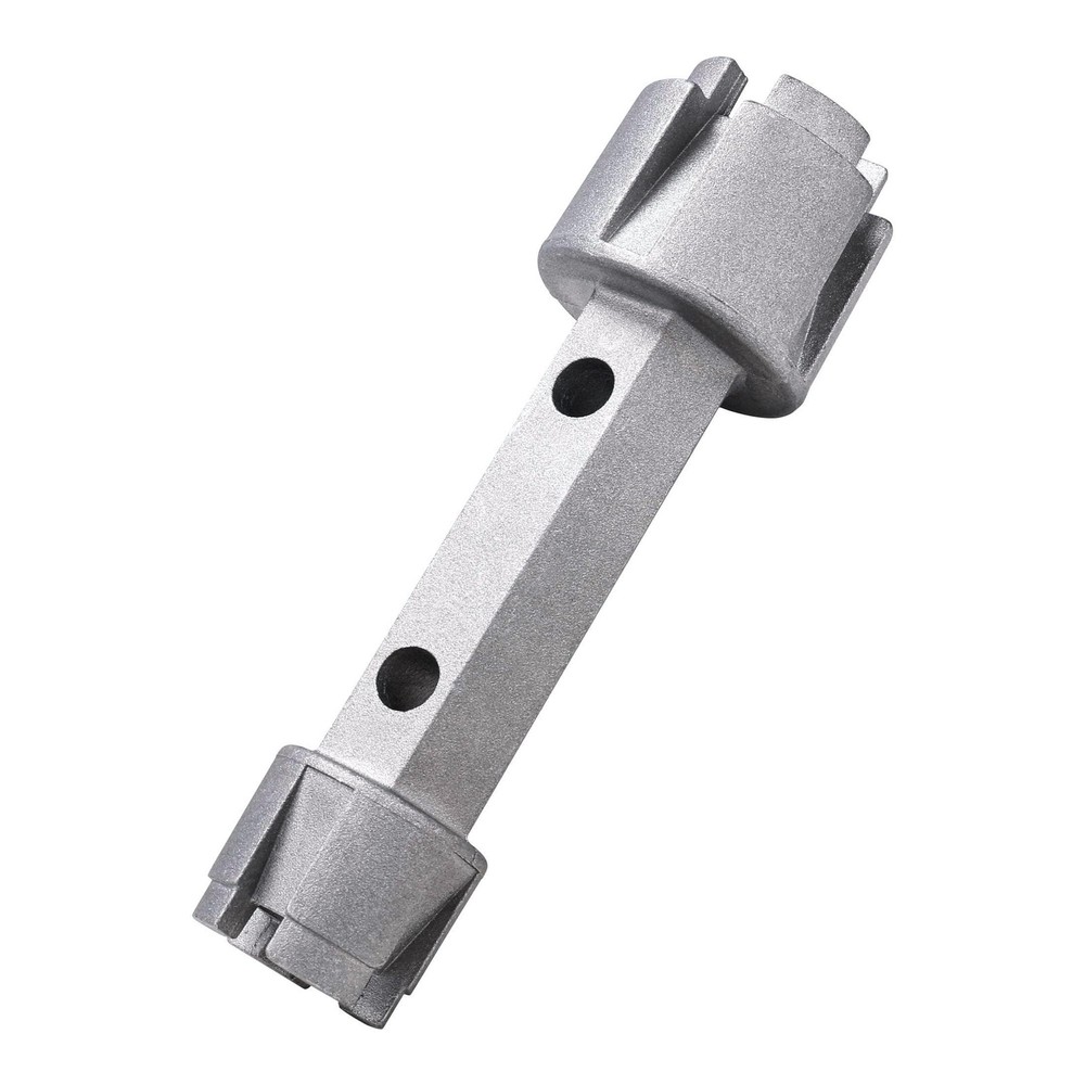 Silver Heavy Duty Tub Drain Remover Wrench Tool Aluminum