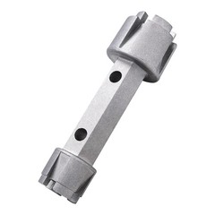 Silver Heavy Duty Tub Drain Remover Wrench Tool Aluminum