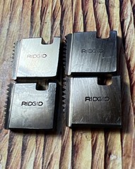 Ridgid 37835, 12-R, 1&Prime; NPT Right Hand Alloy Pipe Threading Dies (C1)